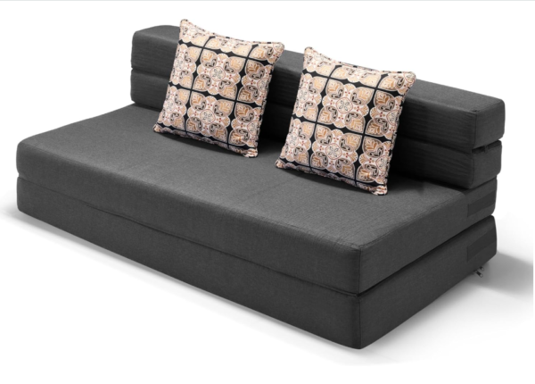 08 Premium 4-in-1 Convertible Folding Floor Sofa Bed – High Density Foam Lounge Couch for Modern Living