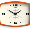42 Modern Nordic Wooden Wall Clock – Silent Minimalist Home Décor Clock for Living Room & Bedroom